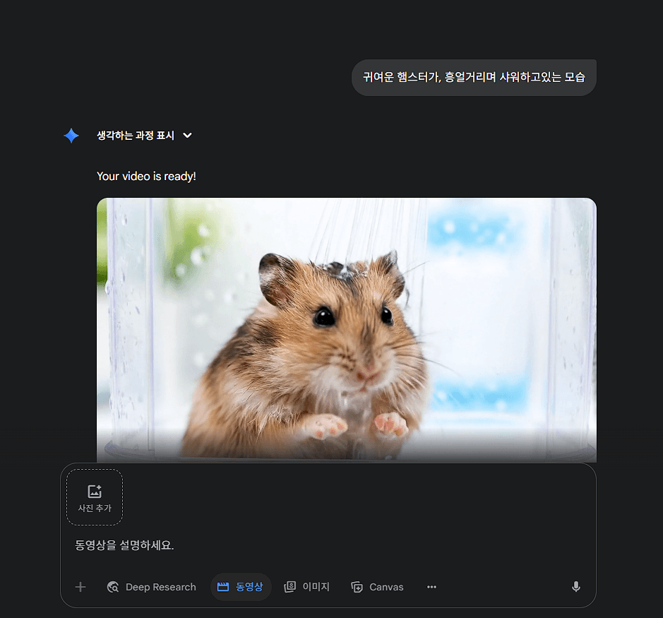 VEO3 인터페이스 3